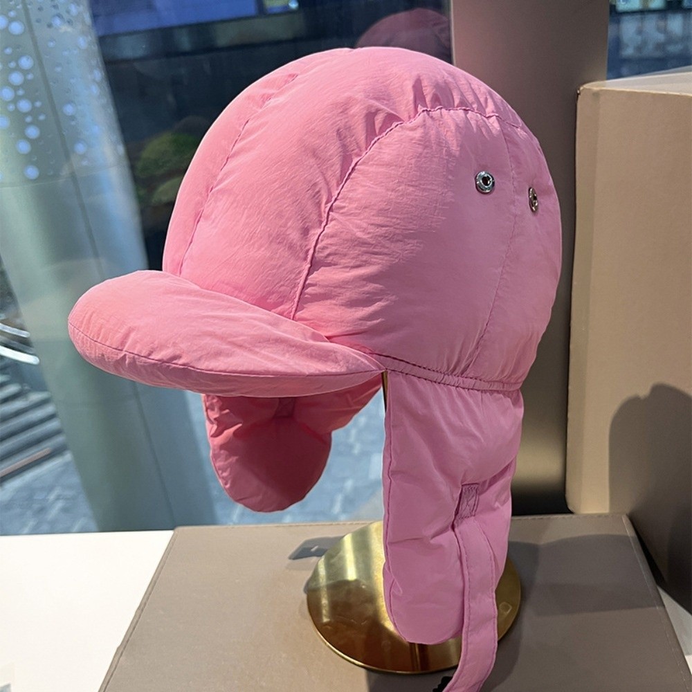 Einfarbige, gepolsterte Bomber – Trapper Hat Ear Flap Bewertung und Preis