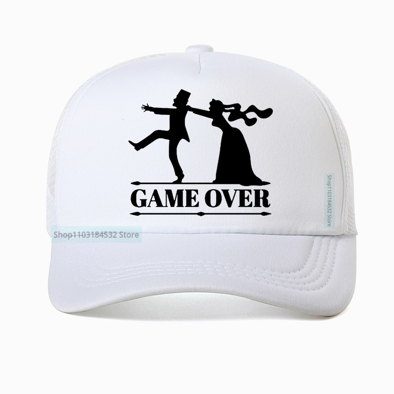 Game Over Bride Groom Bachelor – Trucker Cap Mesh Bewertung und Preis