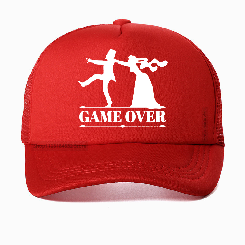 Game Over Bride Groom Bachelor – Trucker Cap Mesh Bewertung und Preis