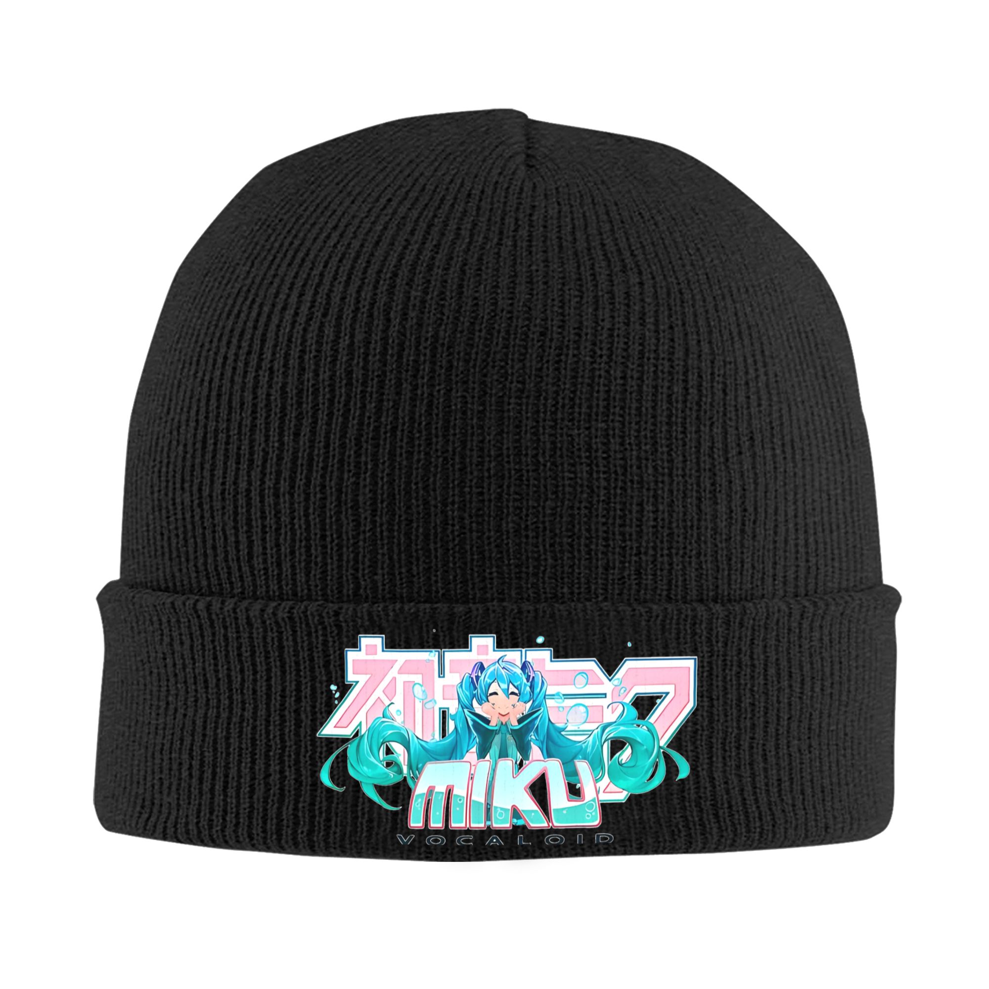 Hatsune Miku Rippstrick-Mütze  – Beanie Cuffed Knit Bewertung und Preis