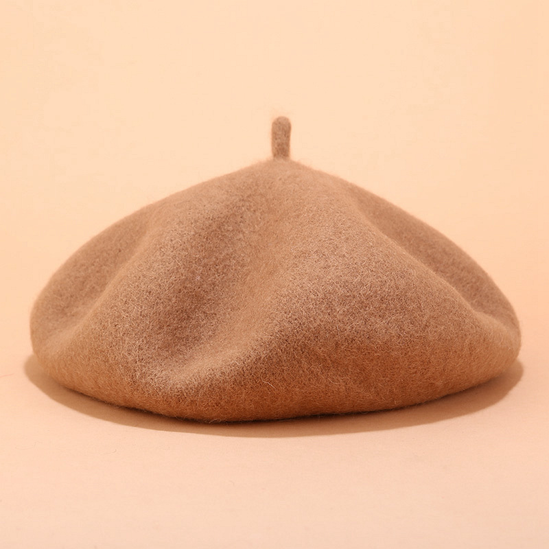 15 Farben, Damen-Baskenmütze a – Beret French Wool Bewertung und Preis