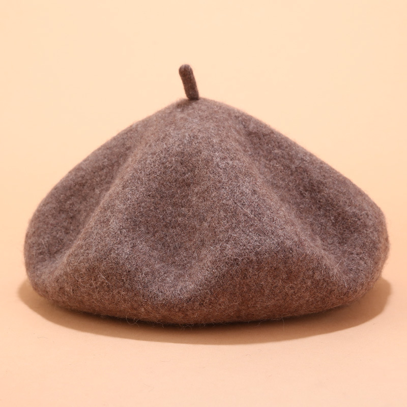 15 Farben, Damen-Baskenmütze a – Beret French Wool Bewertung und Preis