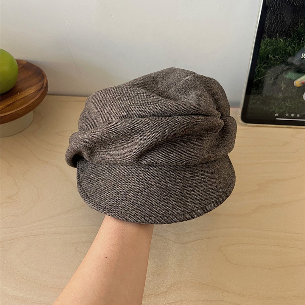 Modische warme Winter-Beret-Mü – Beret French Wool Bewertung und Preis