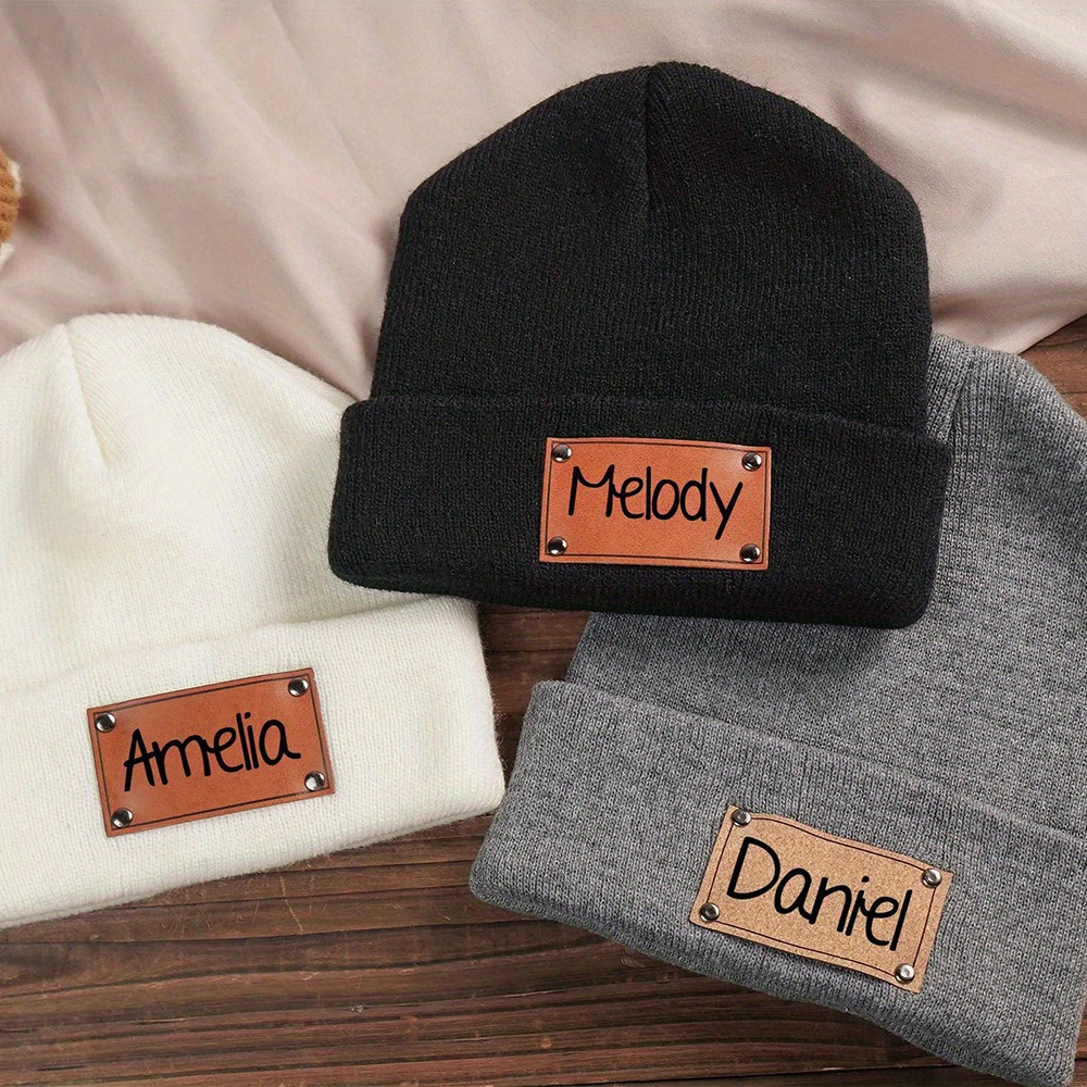 Personalisierte Strickmütze mi – Beanie Cuffed Knit Bewertung und Preis